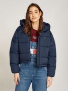 Tommy Hilfiger TJW Vail Puffer EXT Kvinde Dark Night Navy Overgangsjak...