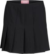 JJXX Jxellis HW Short Plisse Skirt TLR Kvinde Sort Korte Nederdele Str...