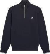 Fred Perry M3574 Mand Navy Turtlenecks Str L - Bomuld hos Magasin