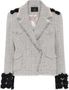 Bruuns Bazaar Fumewortbbzohie Blazer Kvinde Grey Check Blazere Str 40 ...