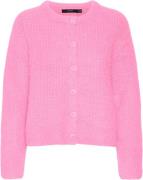 Vero Moda Vmawsome LS Oneck Cardigan BOO Kvinde Bonbon/w. Melange Swea...