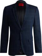 HUGO Arti232x Mand Dark Blue Blazere Str 46 - hos Magasin