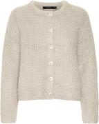 Vero Moda Vmawsome LS Oneck Cardigan BOO Kvinde Birch Sweaters Str L -...