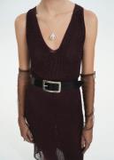 MANGO Dress. - Bling Kvinde 78 Midi Kjoler Str S - hos Magasin