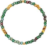 Nialaya Wristband With Green Japanese Miyuki Beads L - Armbånd hos Mag...