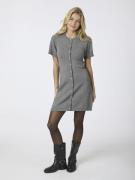 Neo Noir Elise Knit Dress Kvinde Dark Grey Melange Sweaters Str 40 - h...