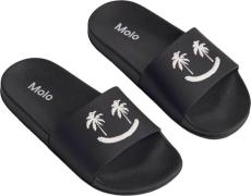 Molo Zhappy Black Klipklapper & Badesko Str 31-32 - hos Magasin