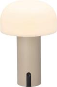 Villa Collection LED Lampe Styles 15 x 22,5 cm Sand PE Sand Str L:15cm...