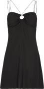 Designers Remix Valerie Short Tie Dress Kvinde Sort Korte Kjoler Str 3...