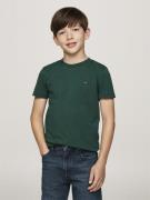 Tommy Hilfiger Essential Cotton REG TEE S/S Str 8 - Ornamental Green K...