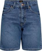 Lee Rider_Bermuda River_Deep Kvinde Medium Denim Denim Shorts Str 29 -...