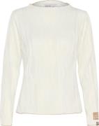 Karen by Simonsen Kbsxdannerkb LS Tee Kvinde Egret/pastel Ros Tan Topp...