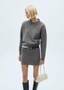 MANGO Sweater. - School Kvinde Charcoal Sweaters Str XS - hos Magasin