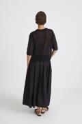 Stylein Jorina Maxi Skirt Kvinde Black Maxi Nederdele Str L - Bomuld h...