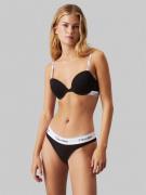 Calvin Klein Lightly Lined Demi Plunge Bh'er Str 34/0B - hos Magasin