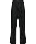 Mads Nørgaard - Copenhagen Soft Denim Perry Pants Kvinde Black Melange...