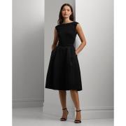 Lauren Ralph Lauren Eastern Faillecktail Dress W/ Cmbo Kvinde Sort Mid...