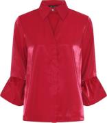 Bruuns Bazaar Encalyptabbbaria Shirt Kvinde Red Skjorter Str 40 - Poly...