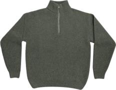 Colorful Standard Merino Quarter Zip Kvinde Dusty Olive Sweaters Str L...