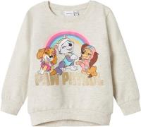 Name It Nmfnafema Pawpatrol Sweat BRU Cplg Str 92 - Peyote Melange Swe...