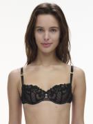 Chantelle Cabaret Sauvage Half Cup Balconnet Balconette Bh'er Str B 75...