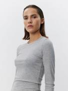 Sofie Schnoor Tshirt Long Sleeve Kvinde Grå Langærmede T-shirts Str L ...