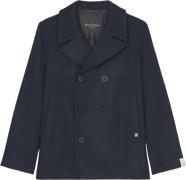 Marc O’Polo Jacket, Eurowool, Caban Mand Dark Navy Overgangsjakker Str...