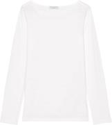 Marc O’Polo Tshirt, Long Sleeve, Boat Neck Kvinde White Kortærmede T-s...