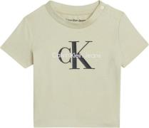 CK Kids Newborn Monogram SS Tshirt Str 68 - Lfu Kortærmede T-shirts ho...