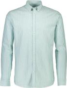 Lindbergh Striped Superflex Oxford L/S Mand Mint Langærmede Skjorter S...