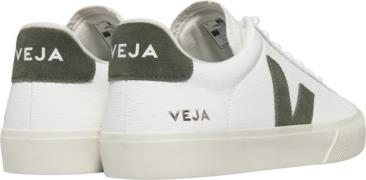 Veja Campo Kvinde Extra-white_Kaki Sneakers Str 40 - hos Magasin