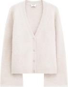 Filippa K Fluffy Cardigan Kvinde Canvas Bei Cardigans Str XS - hos Mag...