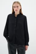 InWear Nixieiw Shirt Kvinde Black Skjorter Str 40 - hos Magasin