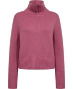 Lisa Yang Fleur Sweater Rose Pink Size 0 Kvinde Rose Pink Rullekraver ...