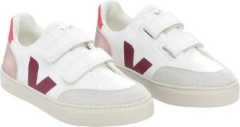 Veja Small V12 Extra-white_Multico-nacre Sneakers Str 23 - hos Magasin