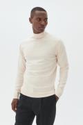 Matinique Maparcusman Merino Mand Off White Melange Turtlenecks Regula...