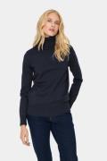 Saint Tropez J2046, Milasz Rollneck Pullover Kvinde Night Sky Rullekra...