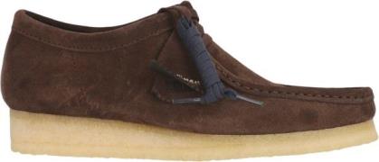 Clarks Originals Wallabee Mand Dark Brown Suede Sejlersko Str 41 - hos...