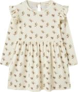 Lil' Atelier Nmfgavo ENO LS Dress LIL Str 92 - Turtledove/olive Toppe ...