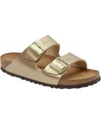 Birkenstock Arizona BF Gold Kvinde Gold Flade Sandaler Str 40 - hos Ma...