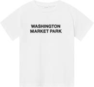 Les Deux Washington Tshirt Kids Mand White/black Kortærmede T-shirts S...