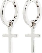 Pilgrim Flynn Earrings Silverplated one size - Creoler hos Magasin