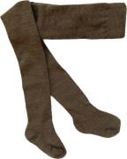 GoBabyGo Crawling Tights Antislip Wool LV Str 12-18M - Chestnut Strømp...