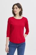 Fransa Zubasic 114 Pullover Kvinde Poinsettia Sweaters Str L - hos Mag...