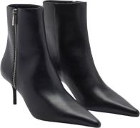 MANGO Ankle Boots. - Zipi Kvinde Black Snøresko Str 36 - hos Magasin