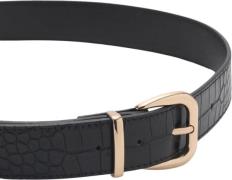 MANGO Crocodileeffect Belt L - Bælter hos Magasin