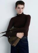 MANGO Sweater. - Flurron Kvinde Dark Brown Sweaters Str L - hos Magasi...