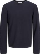 Jack & Jones Jjegeorge Knit Crew Neck Noos Mand Blå Sweaters Relaxed F...