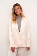 Cream Crcocamia LS Sateen Blazer Kvinde Eggnog Blazere Str 40 - hos Ma...