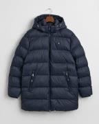 Gant Active Cloud MID Length Jacket Mand Evening Blue Overgangsjakker ...